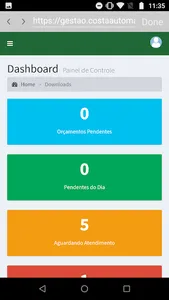 Costa Automação Ordem de Servi screenshot 2