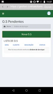 Costa Automação Ordem de Servi screenshot 6