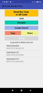 QR Code Plus with historic screenshot 1