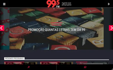 Rádio 99,5 FM Goiânia screenshot 2