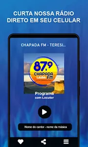CHAPADA FM - TERESINA DE GOIÁS screenshot 1