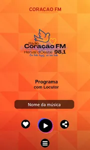 Coração FM screenshot 1