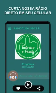radio tudo isso e paraty screenshot 0