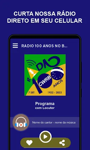 Rádio 100 anos no Brasil screenshot 0