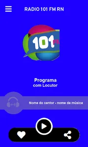 Rádio 101 fm rn screenshot 1