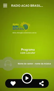 Rádio Ação Brasil screenshot 0