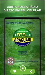 Rádio Araguari FM 87,9 MHz screenshot 0