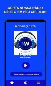 Rádio Nação Web screenshot 0