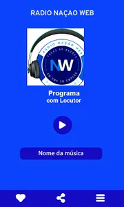 Rádio Nação Web screenshot 1