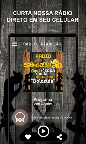 RADIO SERTANEJAO screenshot 1