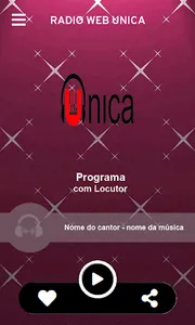 Rádio Web Única screenshot 1
