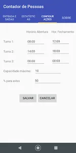Contador de pessoas screenshot 2