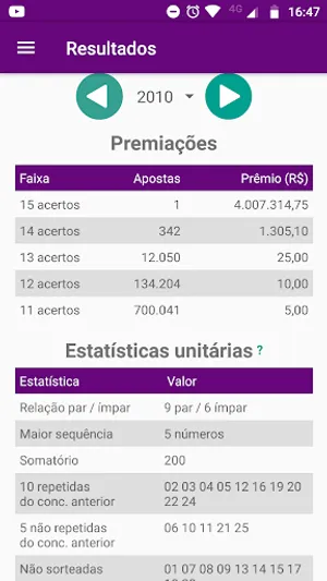 Dicas lotofácil - Completo screenshot 2