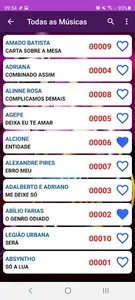 Adriano Karaokê - Lista de Mús screenshot 2