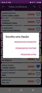 Adriano Karaokê - Lista de Mús screenshot 3