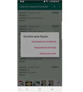 CadeOke-Lista de Músicas Karao screenshot 2