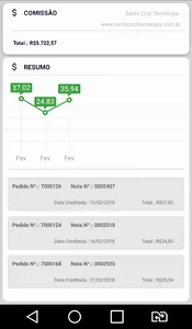Águia Mobile Sistema screenshot 13