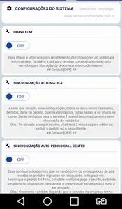 Águia Mobile Sistema screenshot 14