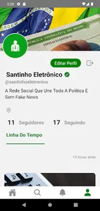 Santinho Eletrônico screenshot 0