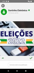 Santinho Eletrônico screenshot 2