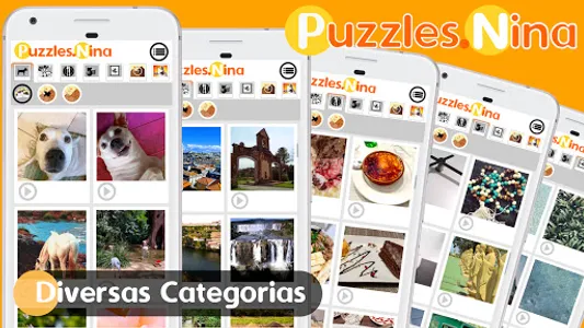 Puzzles.Nina - Quebra-cabeça screenshot 2