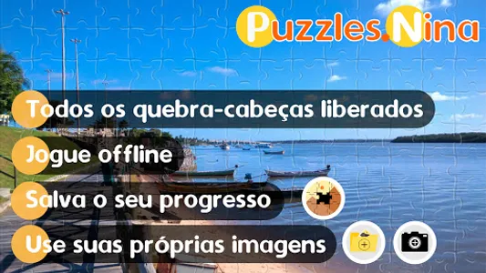 Puzzles.Nina - Quebra-cabeça screenshot 9