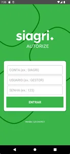 SIAGRI Autorize screenshot 1