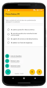 Prova Detran PE screenshot 1
