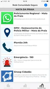 REDE COMUNIDADE SEGURA screenshot 2
