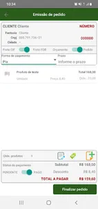 SisPed Força de Vendas screenshot 5