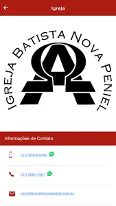 Nova Peniel Tijuca screenshot 2
