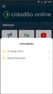 Cidadão Online screenshot 1