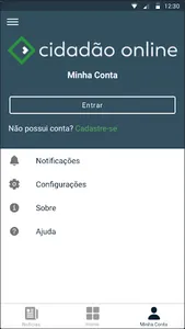 Cidadão Online screenshot 2