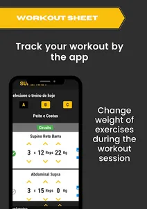 Workout Sheet  - Superset screenshot 0