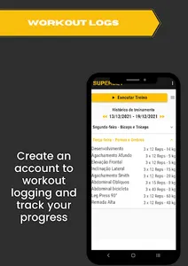 Workout Sheet  - Superset screenshot 5