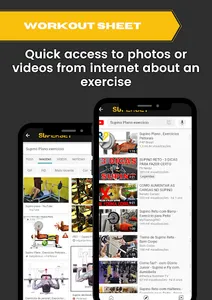 Workout Sheet  - Superset screenshot 9