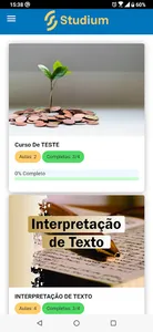 Studium Cursos Online screenshot 1