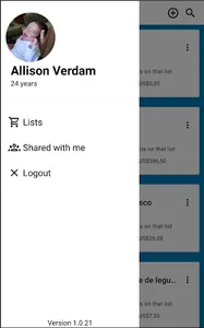 Listou - Create shopping lists screenshot 3