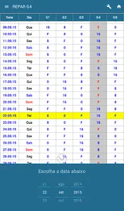 Work Shift Table screenshot 6