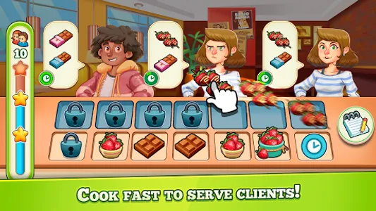 Merge Sweet Shop - Bakery Game screenshot 0