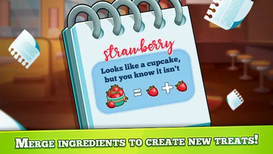 Merge Sweet Shop - Bakery Game screenshot 1