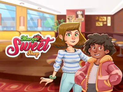 Merge Sweet Shop - Bakery Game screenshot 7
