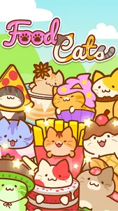 Food Cats: Rescue Kittens Game screenshot 0