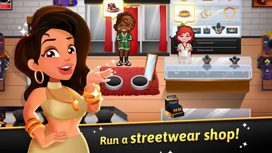 Hip Hop Salon Dash Beauty Game screenshot 0