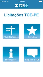 TCE - Licitações screenshot 1