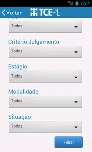 TCE - Licitações screenshot 5