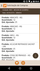 SchoolMeals screenshot 2