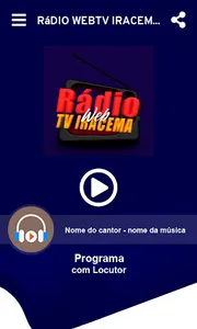 Rádio WebTV Iracema screenshot 3