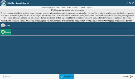 TáNaMãoFree Concursos Questões screenshot 14