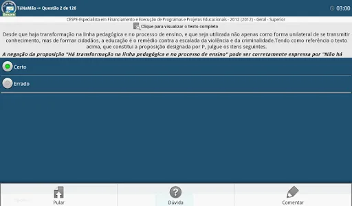 TáNaMãoFree Concursos Questões screenshot 19